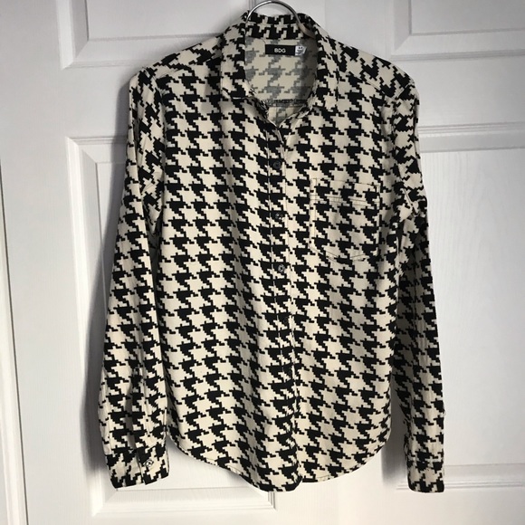 BDG HOUNDSTOOTH FLANNEL